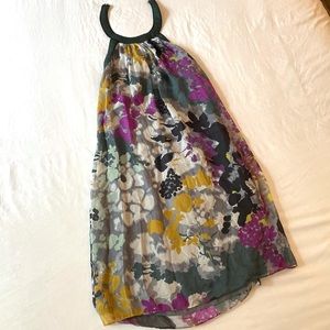 Flowered flowy dress